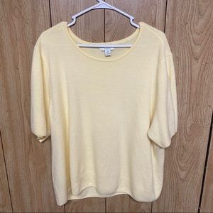 Appleseed’s Women’s short sleeve sweater